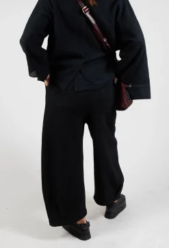 SOH Trousers^Barrel Leg Trousers in Black