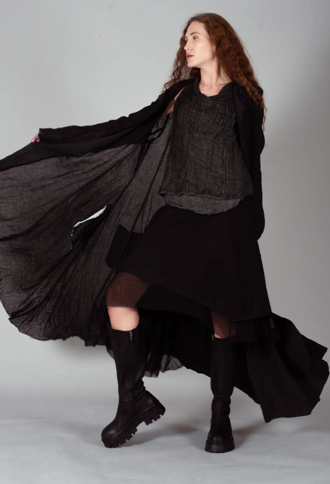 Un-namable Skirts^Baski Skirt in Black