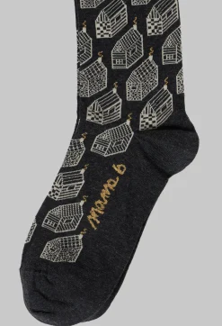 Mama B Socks^Basso C Socks in Anthracite