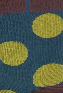 Mama B Socks^Basso T Socks in Blu and Olio