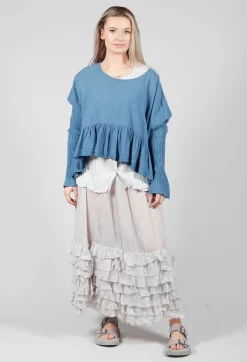 Privatsachen Shirts & Blouses^Bauchlos Shirt in Oxalis Blue