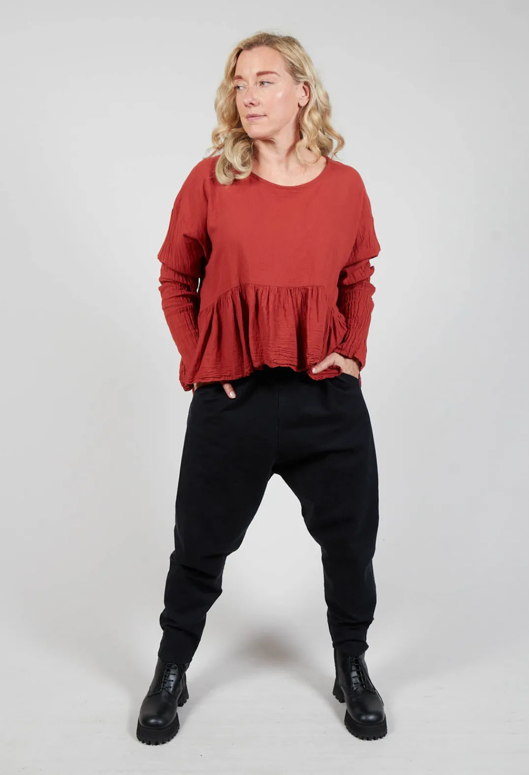 Privatsachen Shirts & Blouses^Bauchlos Shirt in Rost Orange
