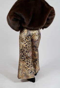 Mes Demoiselles Trousers^Beauty Trousers in Gold Flower
