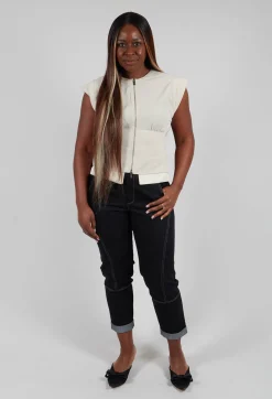 High Jackets^Begin Waistcoat in Oatmeal