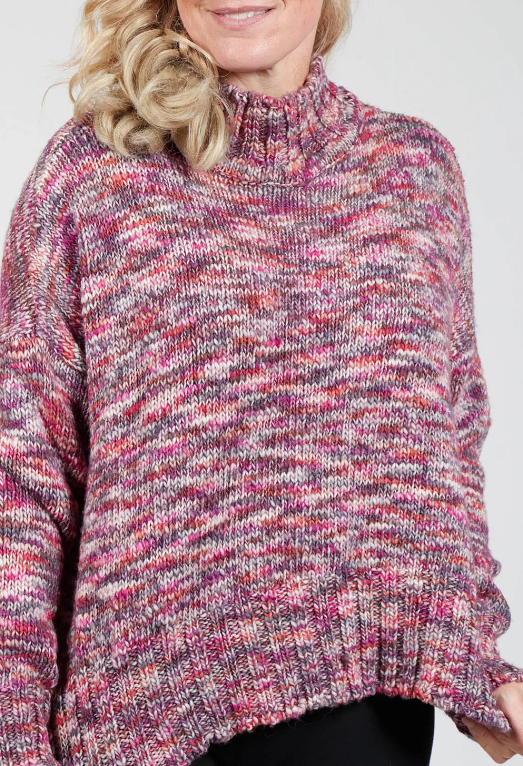 Malloni Jumpers^Begonia Tricot Knitted Jumper in Multicolour