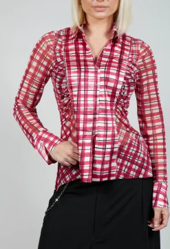High Shirts & Blouses^Behave Shirt in Pink Check