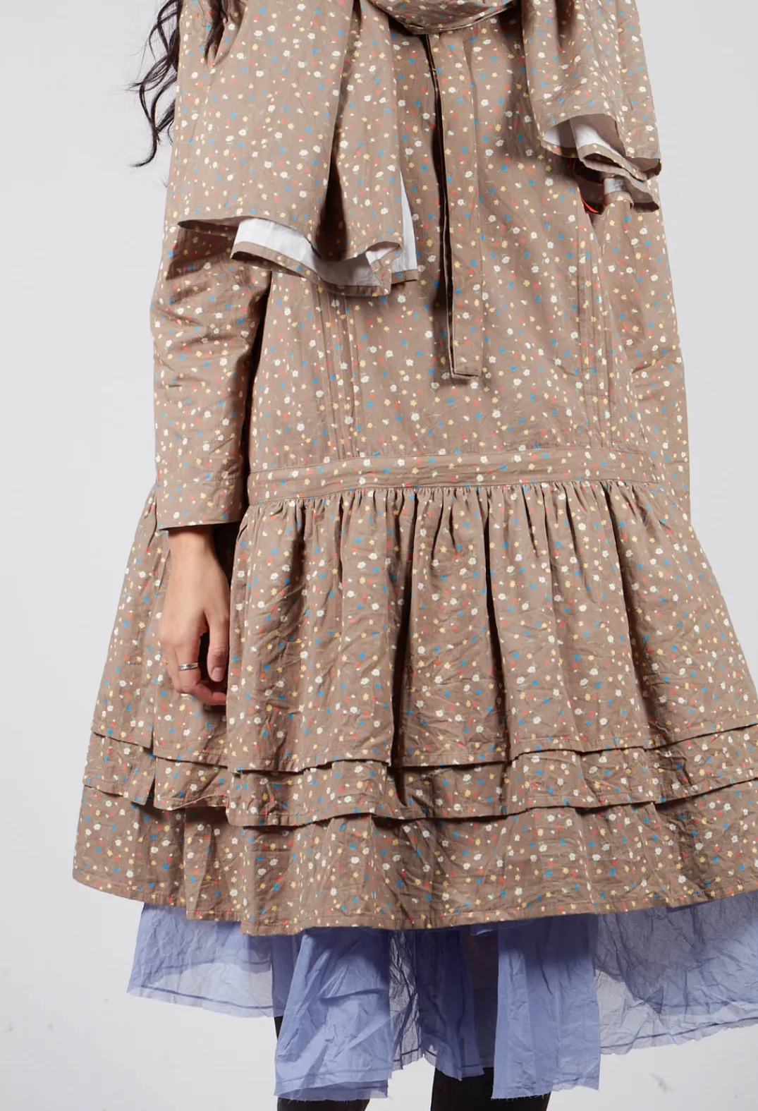 Ewa I Walla Tops^Bell Tunic in Brown