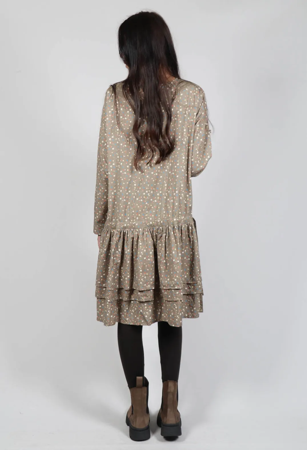 Ewa I Walla Tops^Bell Tunic in Brown
