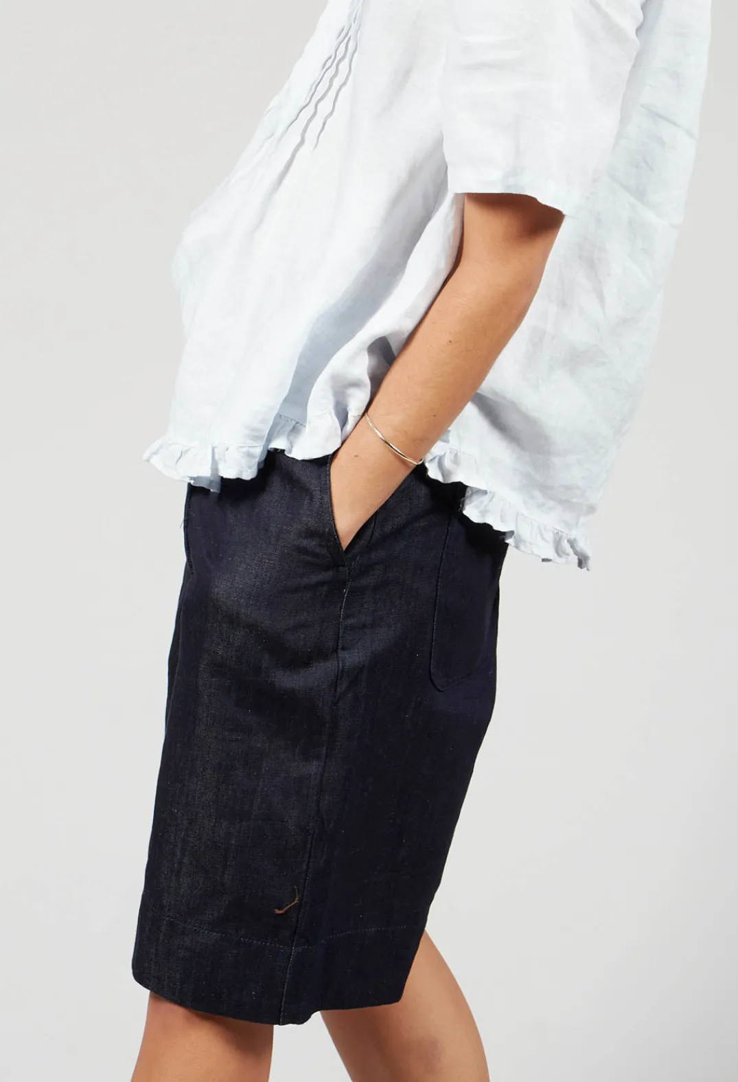 Aequamente Shorts^Bermuda Shorts in Denim