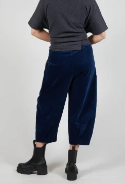 Mama B Trousers^Bianco L Trousers in Blu