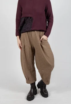 Mama B Trousers^Bianco S Trousers in Seme