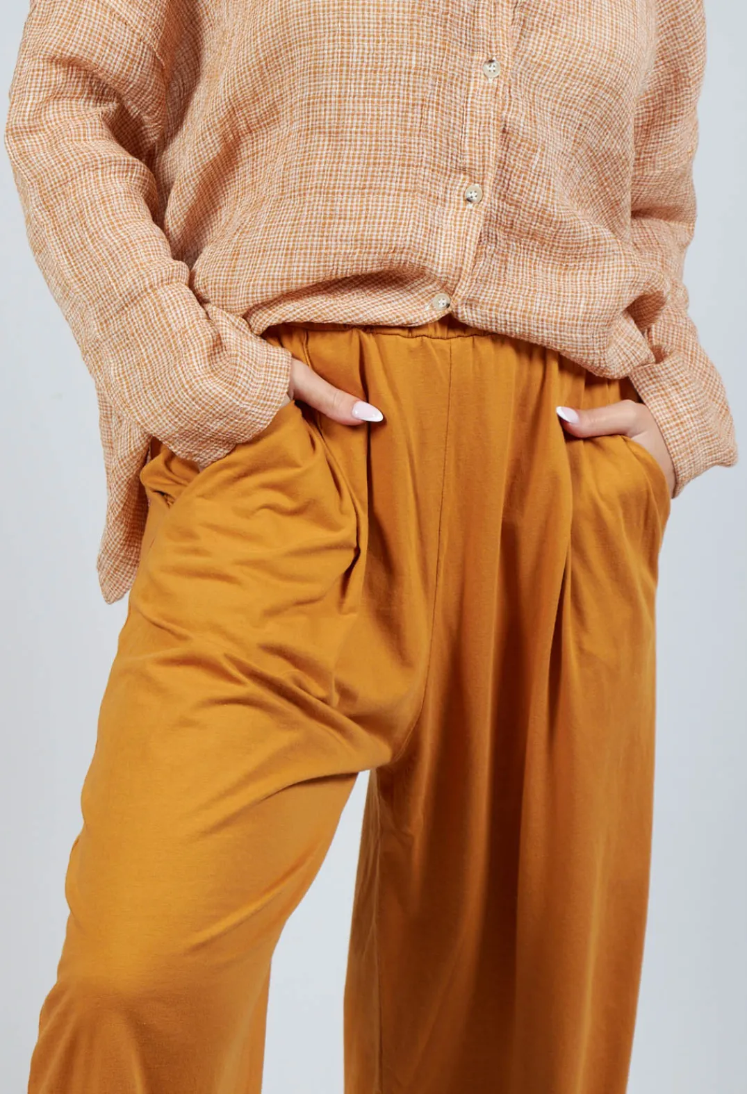 Mama B Trousers^Bianco U Trousers In Ambra