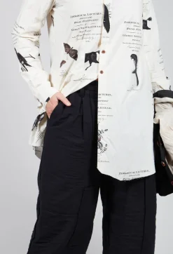 Aleksandr Manamis Trousers^Bias Front Culottes in Black
