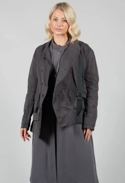 Jayko Jackets^Biham Military Style Jacket in Unique Grey