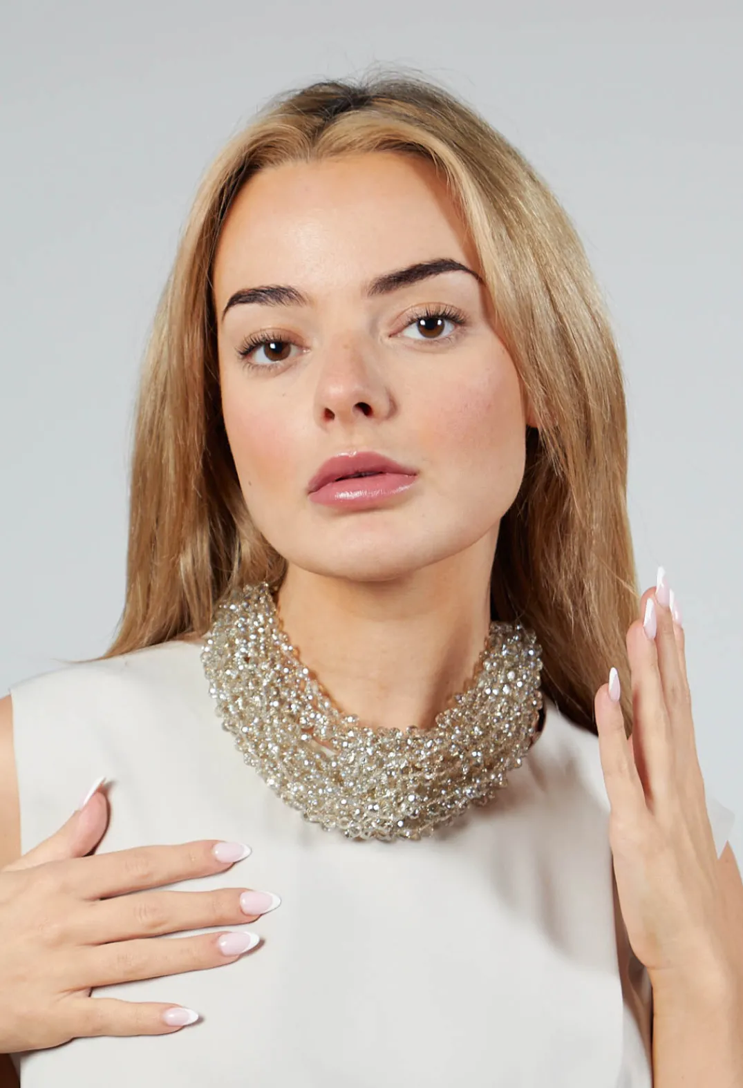 Sita Nevado Necklaces^Bisu Choker in White Gold