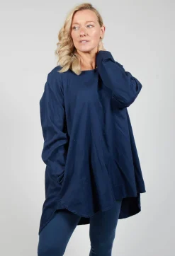 Privatsachen Shirts & Blouses^Blauplan Tunic Shirt in Sehnan Navy
