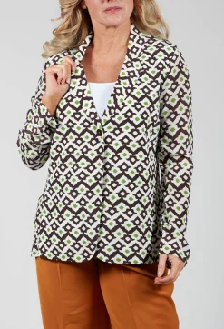 Maliparmi Jackets^Blazer in Bianco/Nero