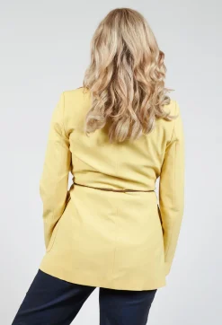 Beatrice B Jackets^Blazer in Cream Yellow
