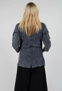 Bread and Butter Jackets^Bleach Washed Jacket in Grey