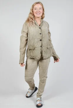 Rundholz Mainline Jackets^Bleached Jacket in Linen