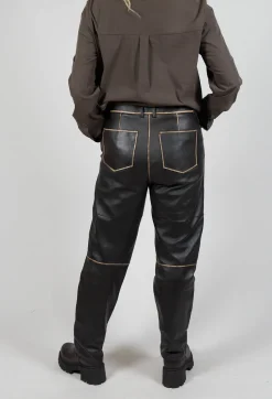 Annette Gortz Trousers^Bless Leather Pants in Black