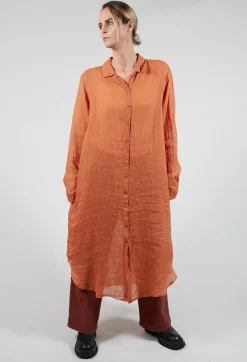 Privatsachen Shirts & Blouses^Bloomai Shirt Dress in Wurzel Orange