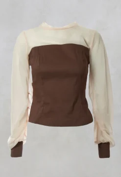 Malloni Shirts & Blouses|Co-ords & Suits^Blouse in Cioccolato