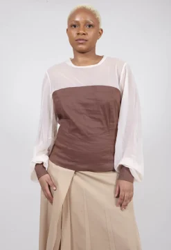 Malloni Shirts & Blouses|Co-ords & Suits^Blouse in Cioccolato