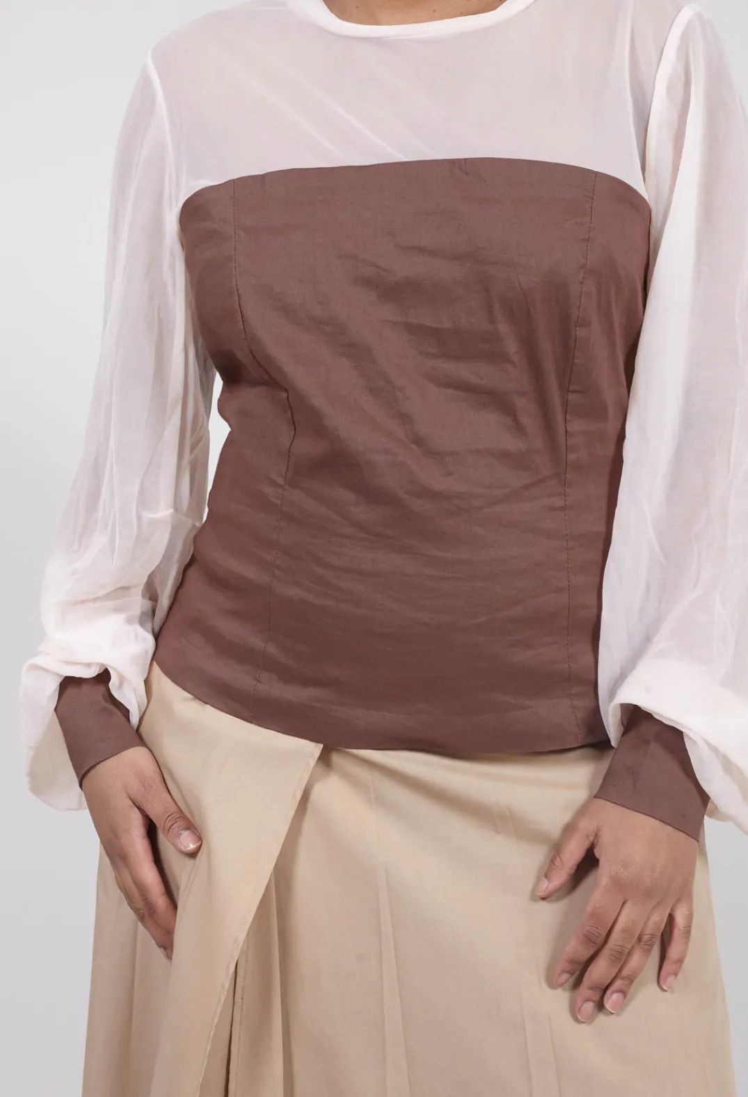 Malloni Shirts & Blouses|Co-ords & Suits^Blouse in Cioccolato