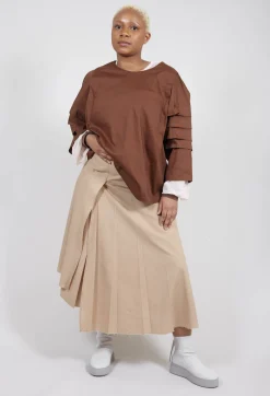 Malloni Shirts & Blouses|Co-ords & Suits^Blouse in Cioccolato
