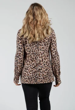 Maliparmi Shirts & Blouses^Blouse in Leopard / Camel