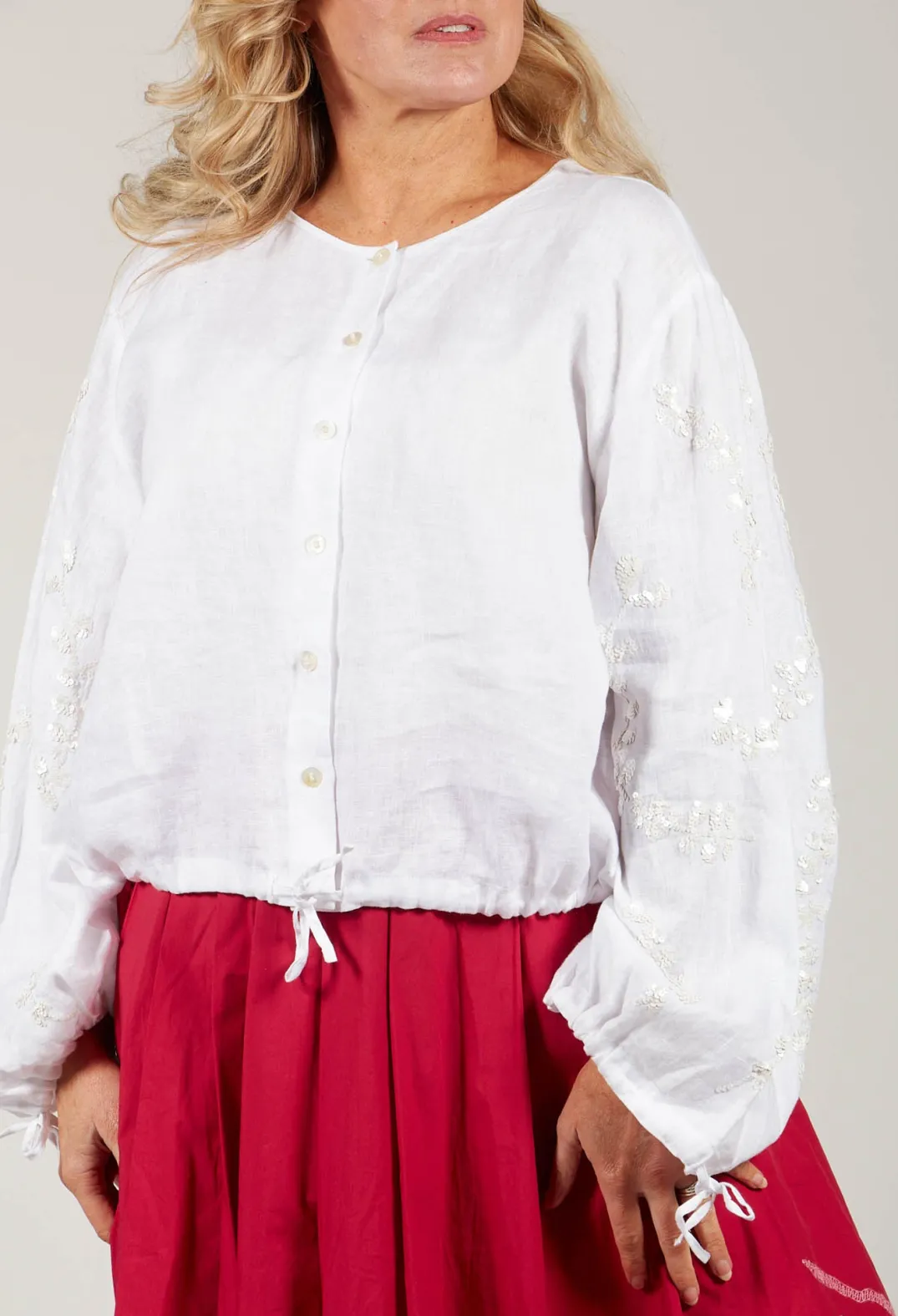 Maliparmi Shirts & Blouses^Blouse in Optical White
