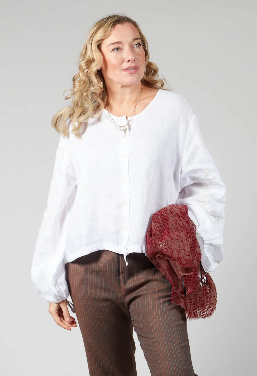 Maliparmi Shirts & Blouses^Blouse in Optical White