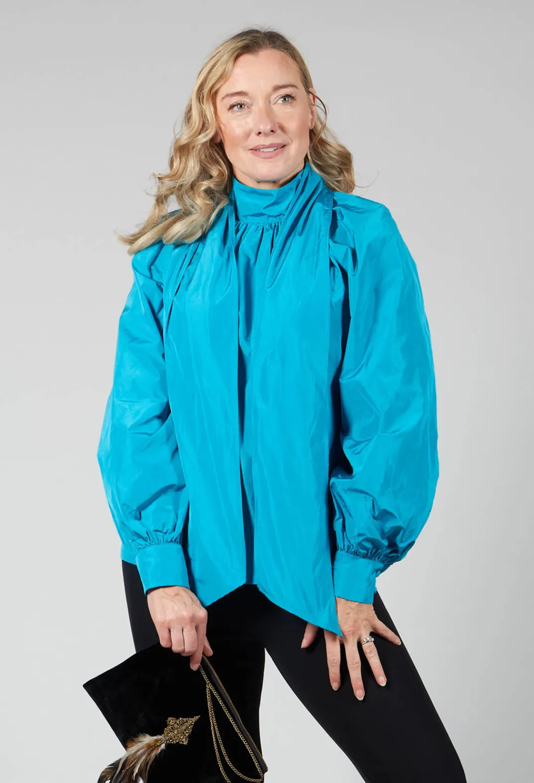 Maliparmi Shirts & Blouses^Blouse in Turchese