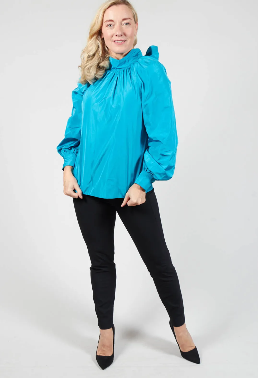 Maliparmi Shirts & Blouses^Blouse in Turchese