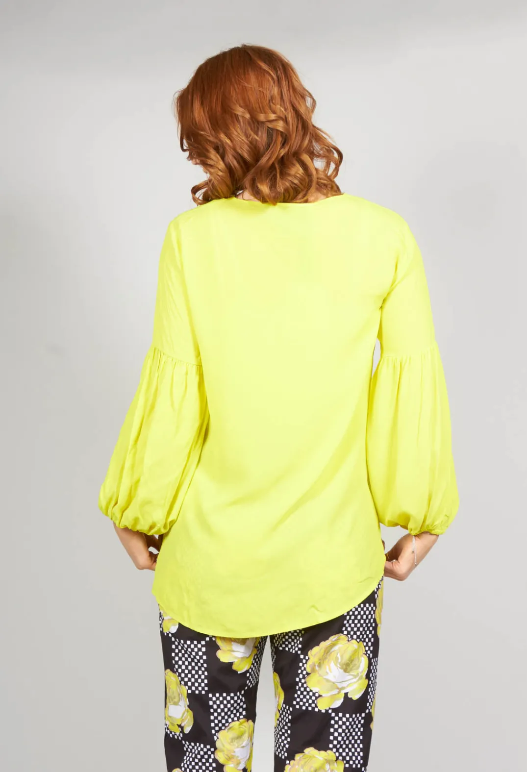 Beatrice B Shirts & Blouses^Blouse in Yellow Fluorescent