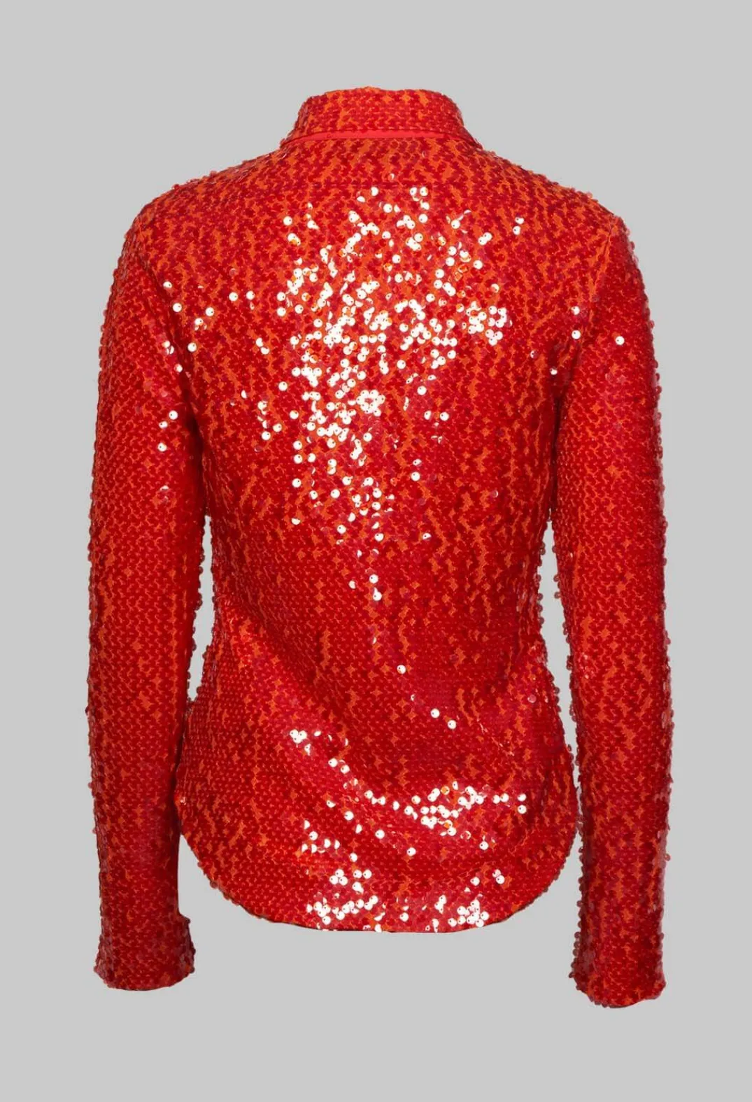 Beatrice B Shirts & Blouses^Blouse with Sequin Detail in Red