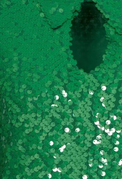 Beatrice B Shirts & Blouses^Blouse with Sequin Detail in Green