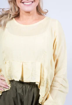 Privatsachen Shirts & Blouses^Bluteilen Shirt in Lowe Yellow