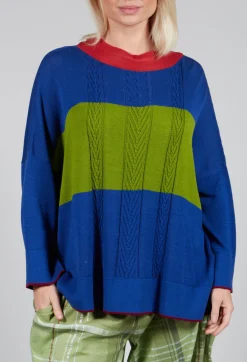Traces of Me Jumpers^Boat Jumper in Mazarine Blue