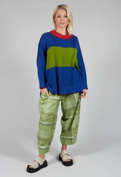 Traces of Me Jumpers^Boat Jumper in Mazarine Blue