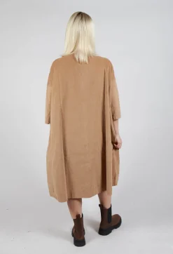 Album Di Famiglia Dresses^Boat Neck Dress V in Sugar
