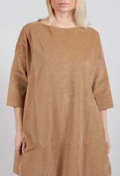 Album Di Famiglia Tops^Boat Neck Tunic V in Sugar