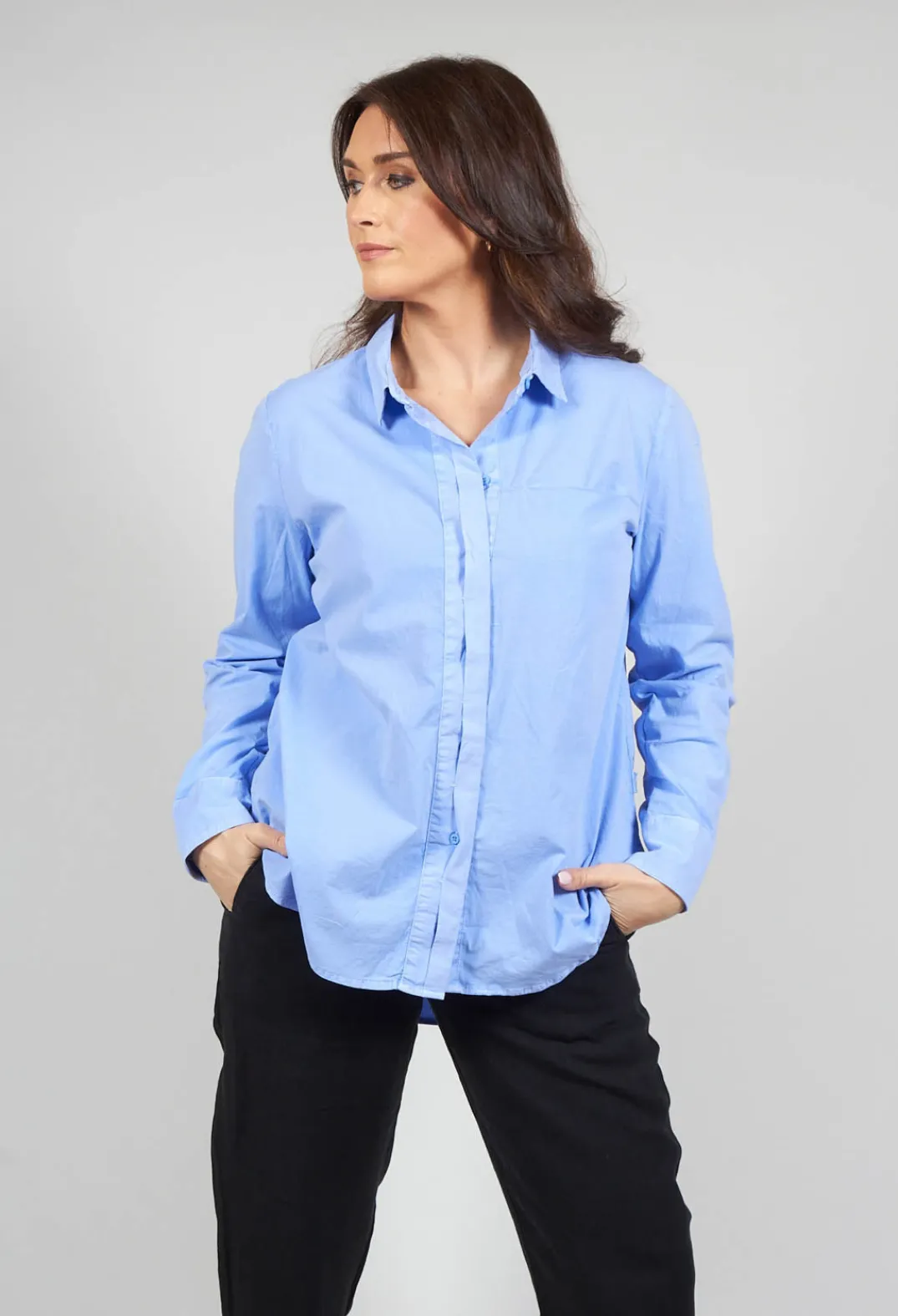 Elemente Clemente Shirts & Blouses^Boboni Blouse in Sky Blue