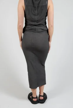 Rundholz Mainline Skirts^Bodycon Pencil Skirt in Coal Cloud