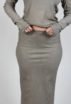 Rundholz Mainline Skirts^Bodycon Pencil Skirt in Hay Cloud
