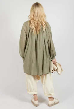 Amici Tops^Bohemian Blouse in Sage