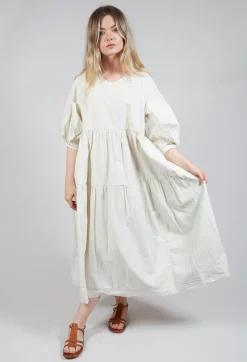 Aequamente Dresses^Bohemian Dress in Chalk