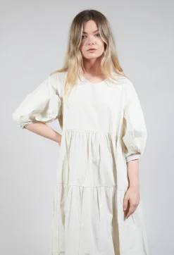 Aequamente Dresses^Bohemian Dress in Chalk