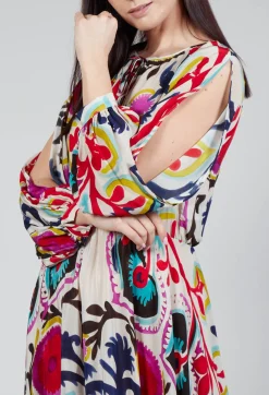 Sfizio Dresses^Bohemian Dress in Frida Print
